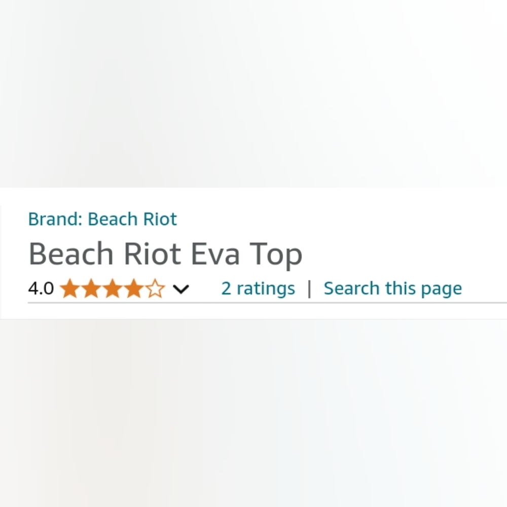 Beach Riot Eva Top Be Mine Color-Block SM - Picture 4 of 6